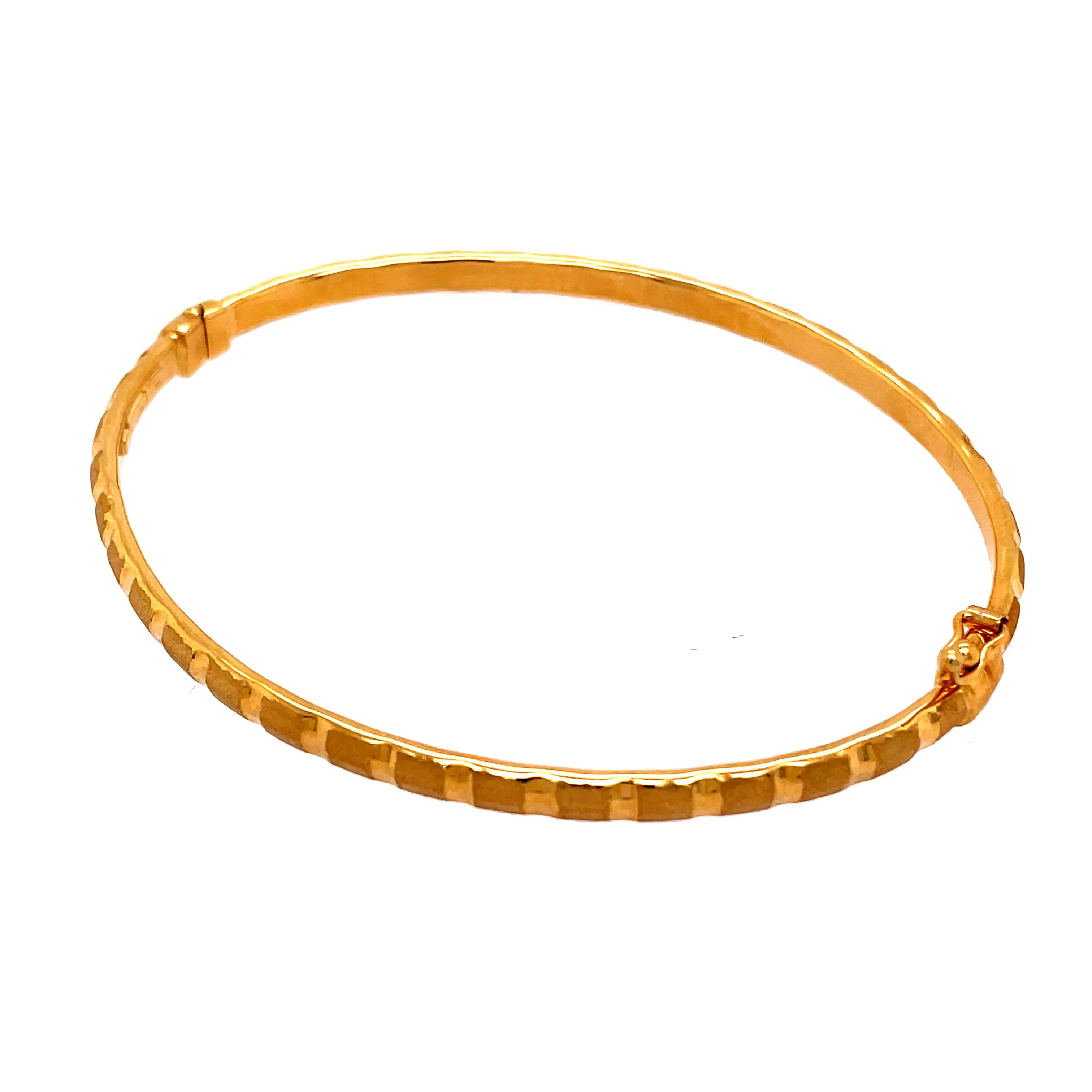 14K Gold Bangle