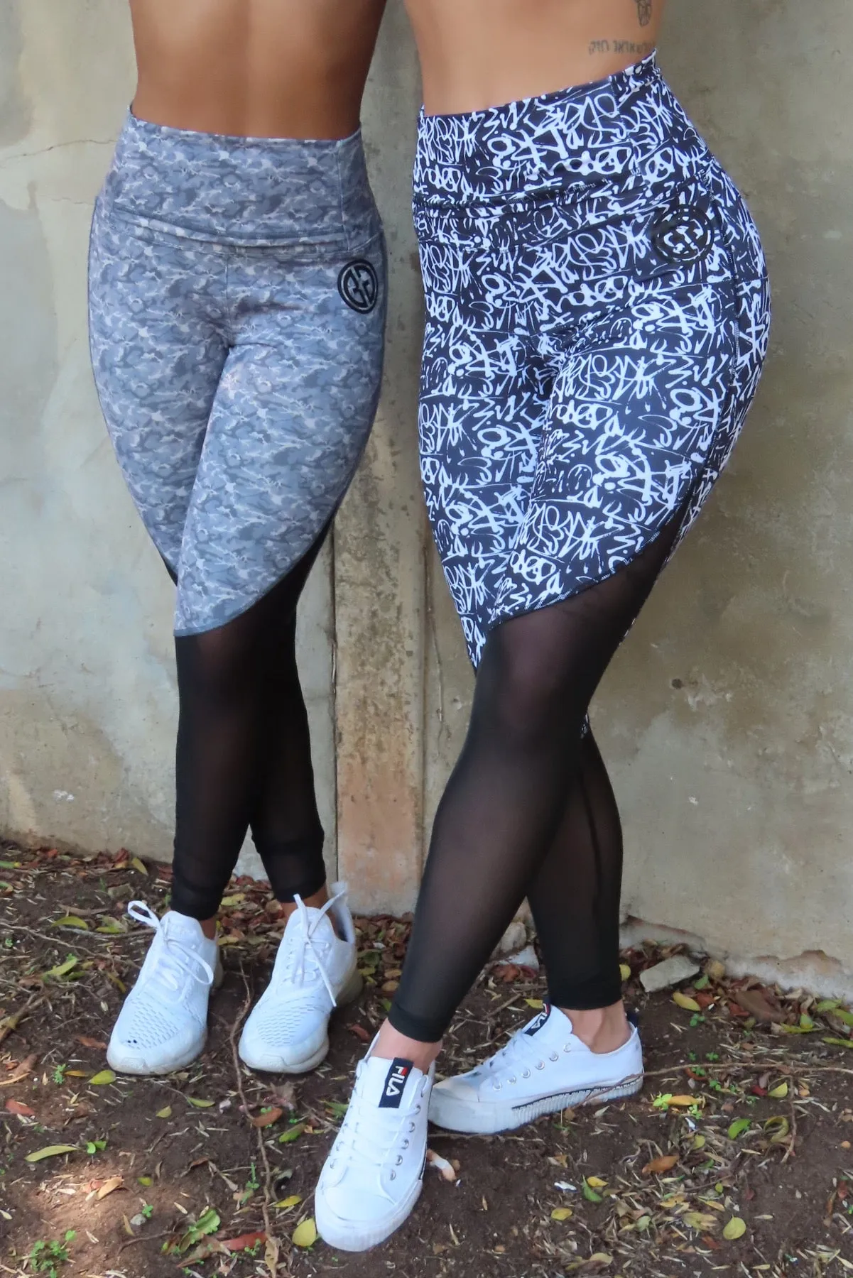 AR 2180 - PRINTED TIGHTS WITH POCKET