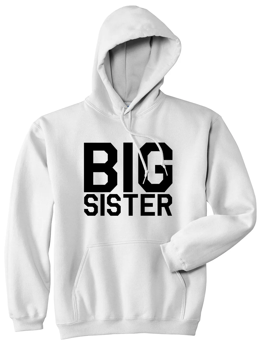 Big Sister Mens Pullover Hoodie