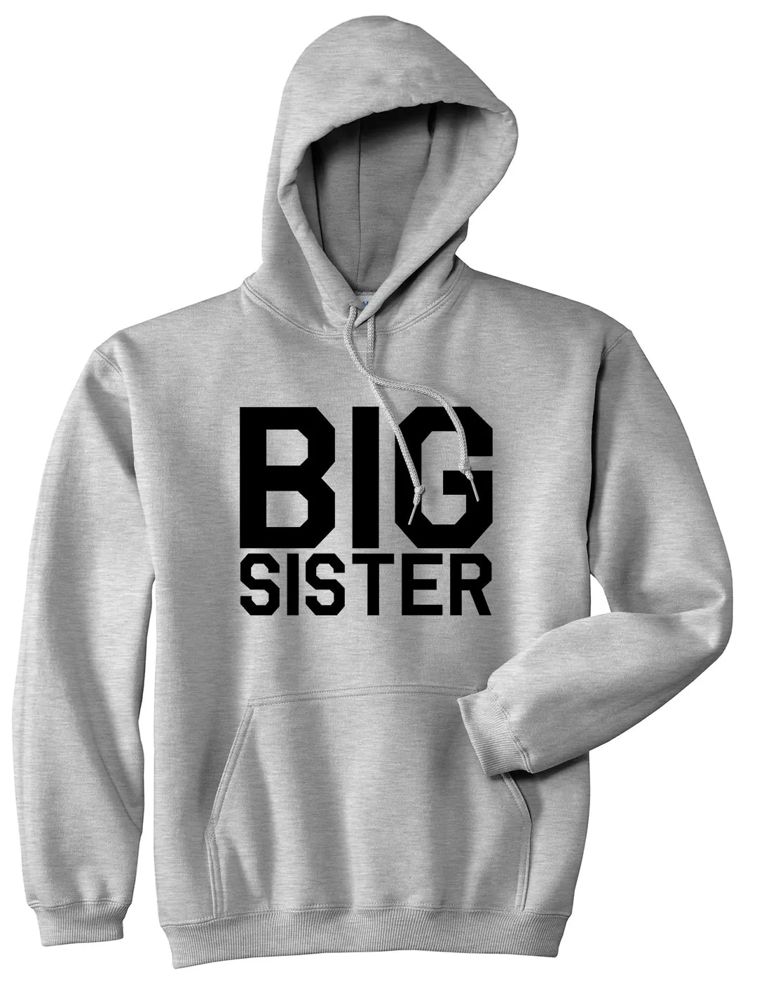 Big Sister Mens Pullover Hoodie