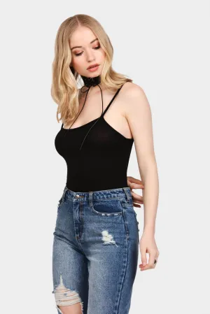 Black Basic Strap Body
