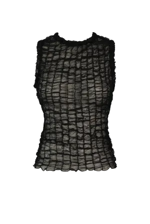 Black Smock Top