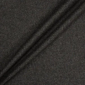 Blue Spotted Grey Pure Virgin Wool