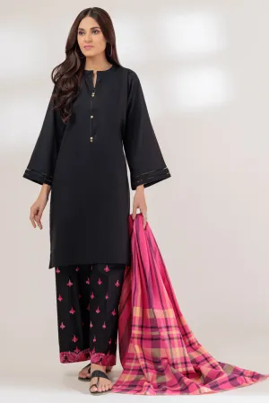 Cambric Black 3 Piece Suit - Bonanza