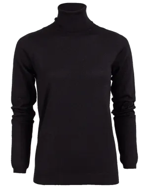 Cashmere Lurex Turtleneck