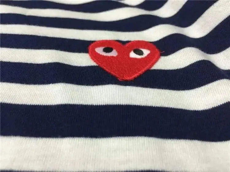 Elegant Japanese-Inspired Unisex Long Sleeve Striped T-Shirt