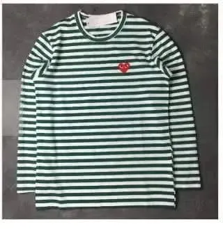 Elegant Japanese-Inspired Unisex Long Sleeve Striped T-Shirt