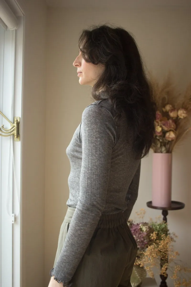 Eliza Faulkner Jane Turtleneck (Dark Grey)