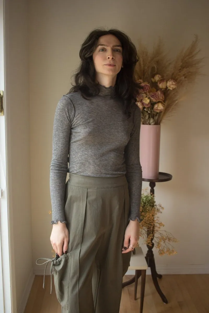 Eliza Faulkner Jane Turtleneck (Dark Grey)