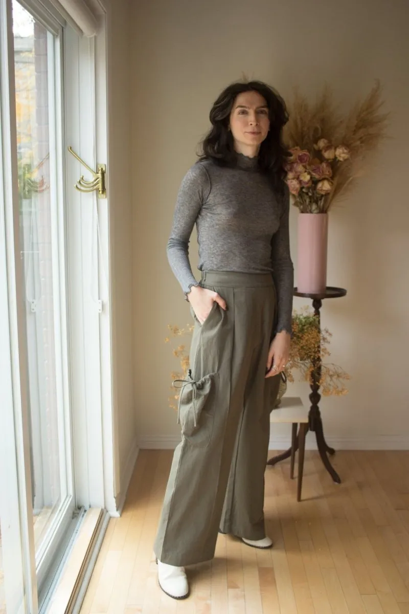 Eliza Faulkner Jane Turtleneck (Dark Grey)