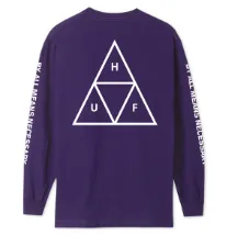 ESSENTIALS TT L/S TEE　GRAPE