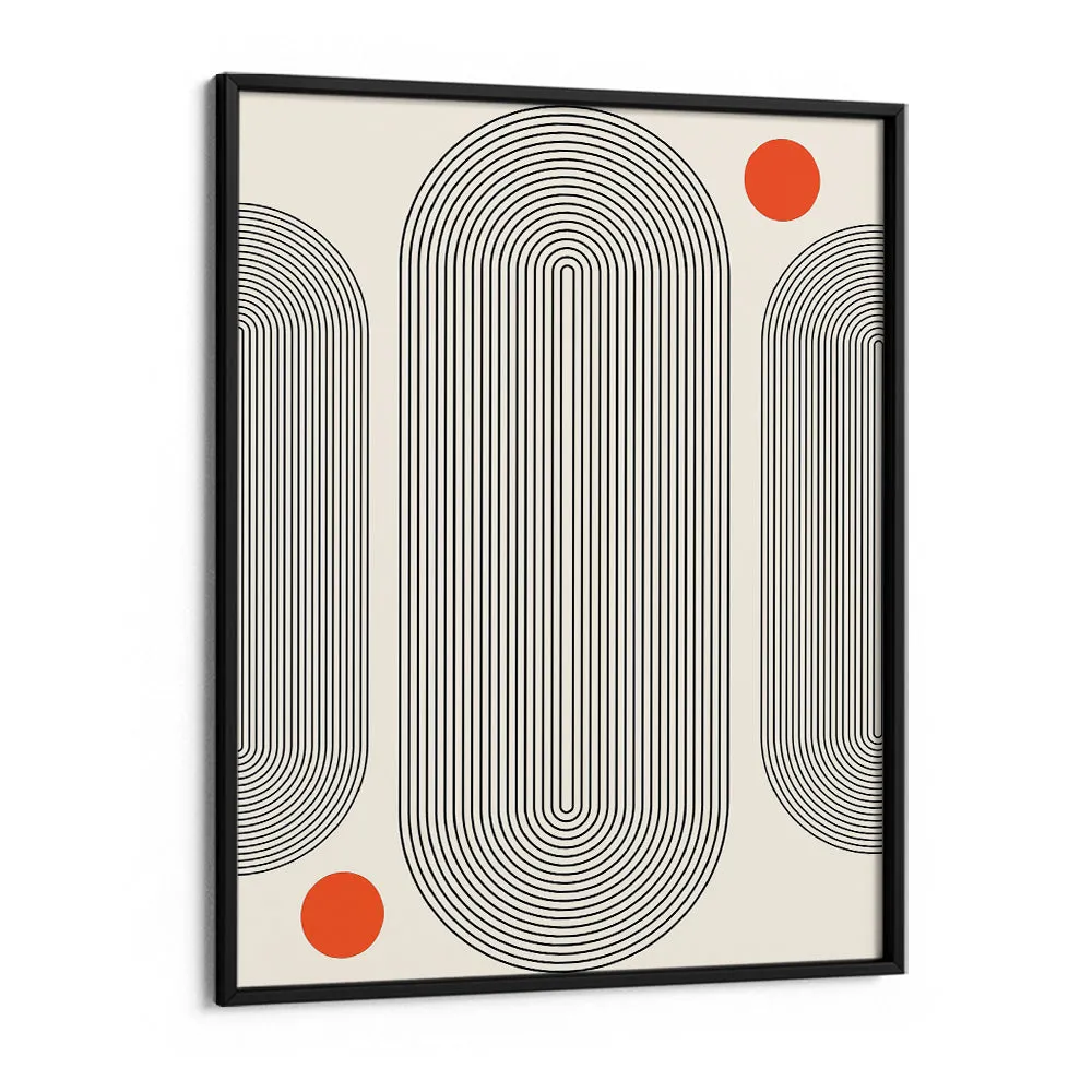 Geometric Capsule - I Abstract Painting
