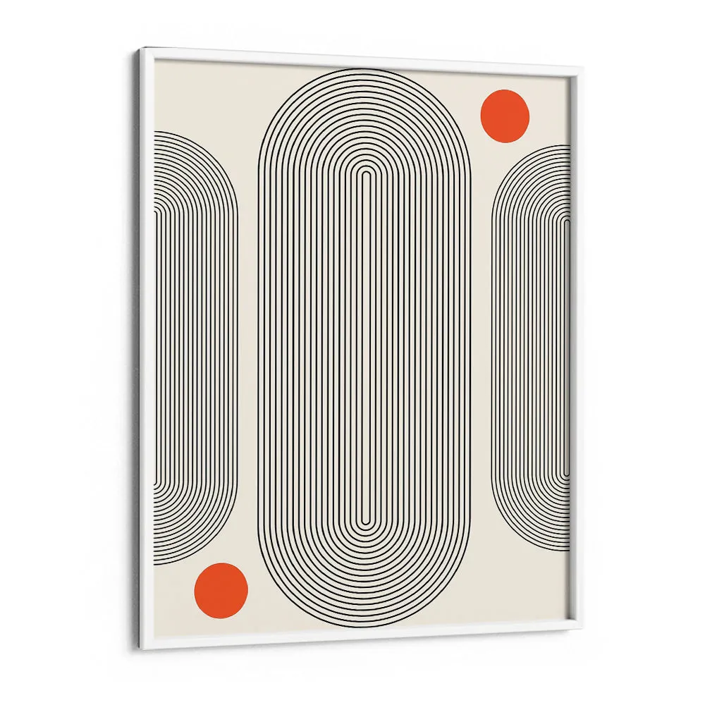 Geometric Capsule - I Abstract Painting