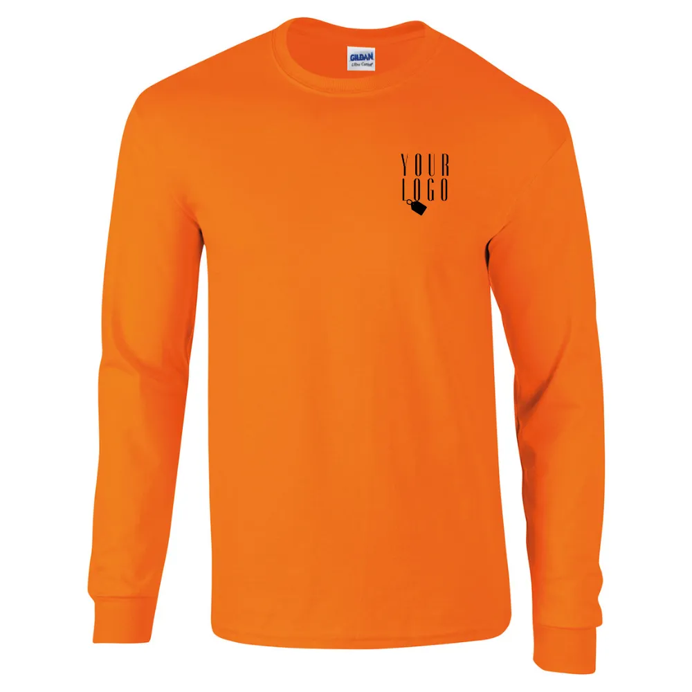 Gildan Unisex Long Sleeve T-shirt With Cuffs