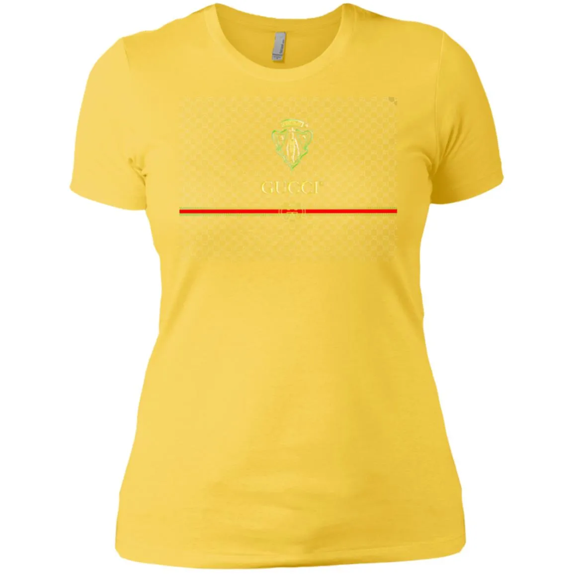 Gucci Graphic Logo Black T-shirt Women Cotton T-Shirt