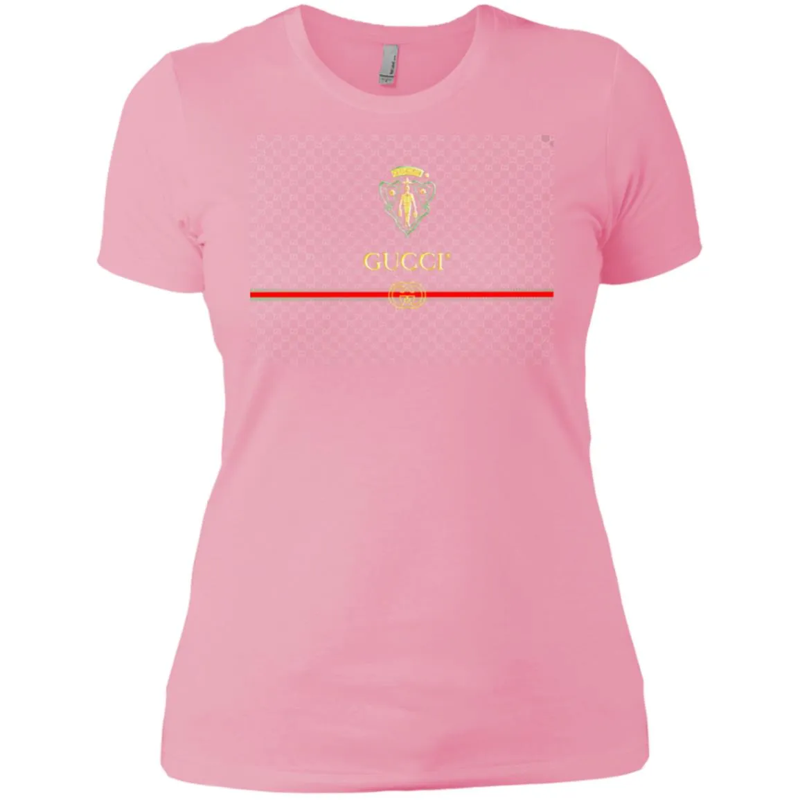 Gucci Graphic Logo Black T-shirt Women Cotton T-Shirt