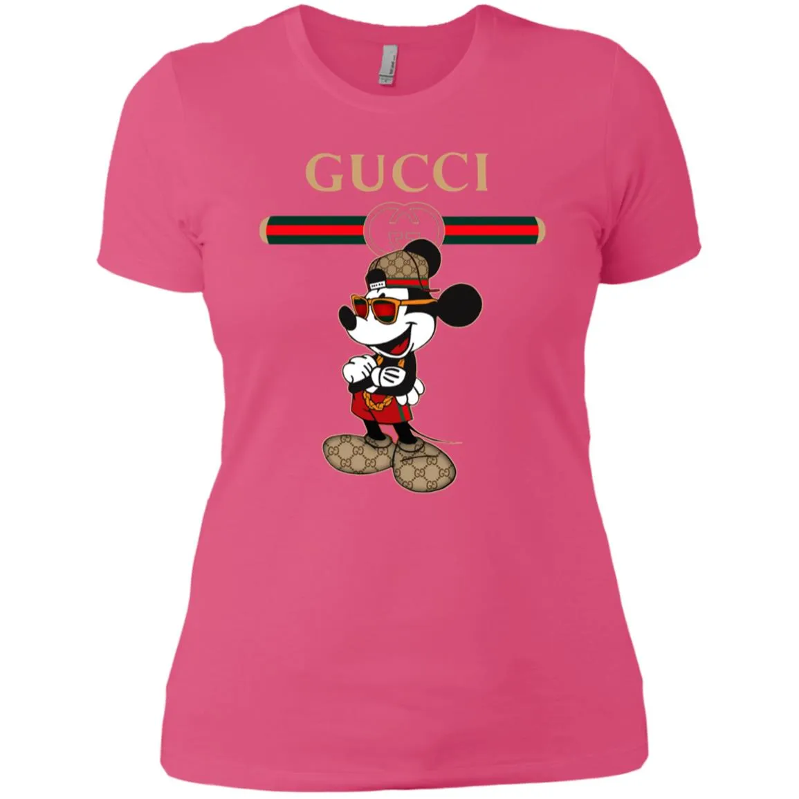 Gucci Mickey New Style T-shirt Women Cotton T-Shirt