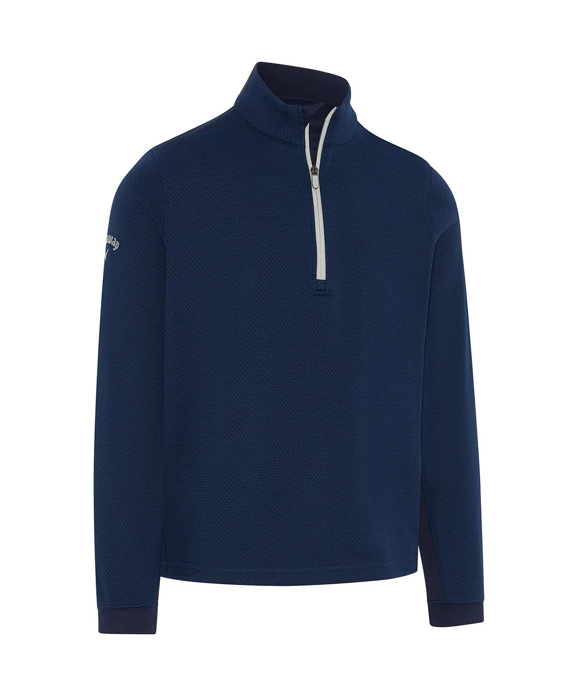 Hex fleece | Peacoat