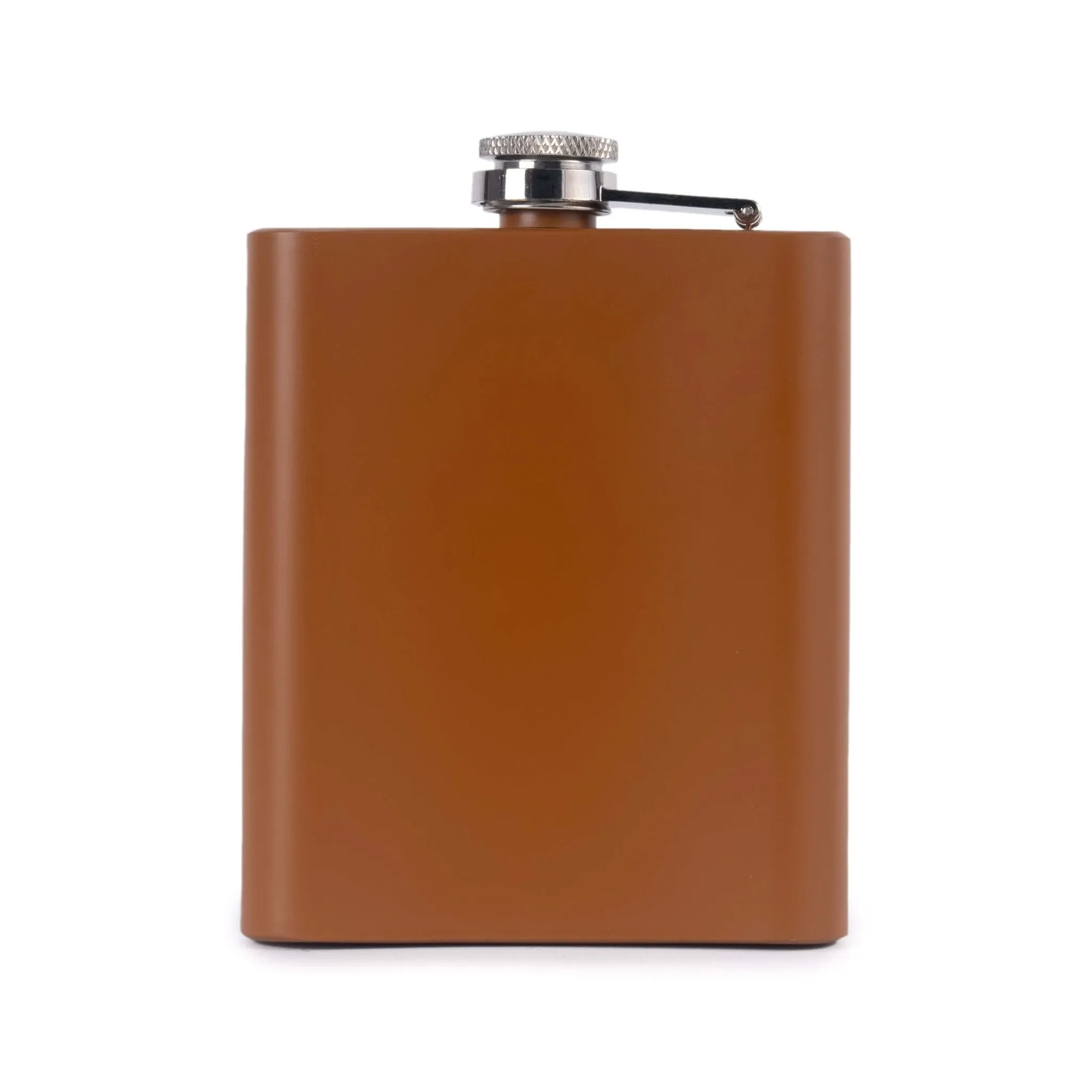 Hook Hip Flask Matte Camel