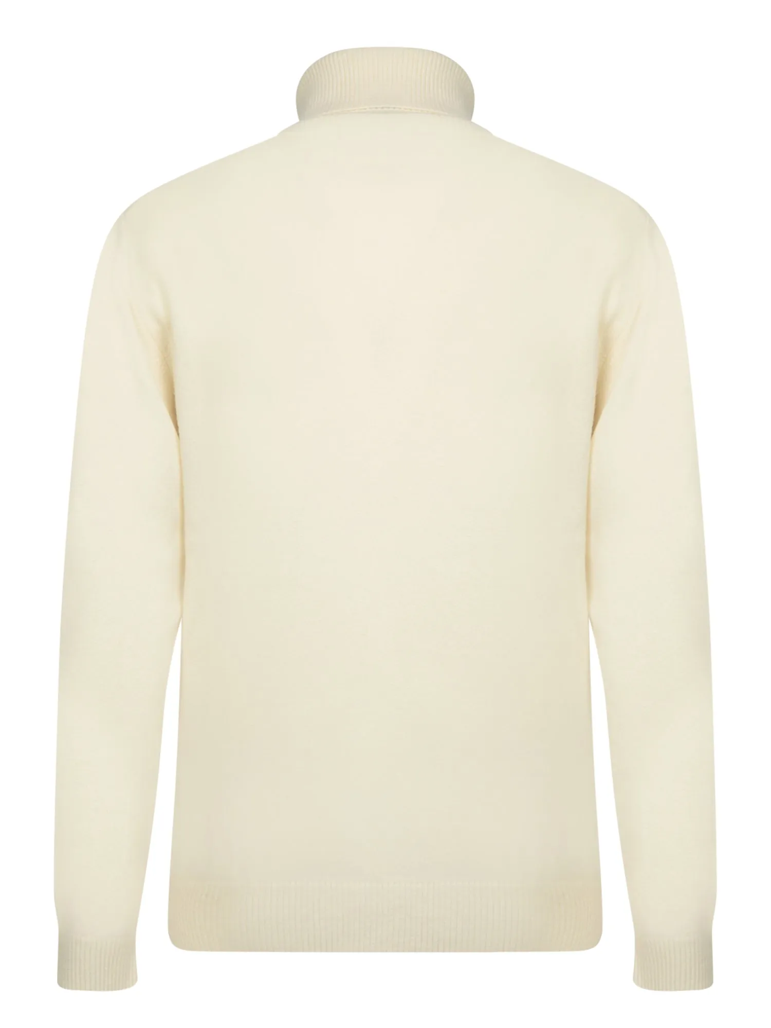 Ivory Turtleneck Sweater