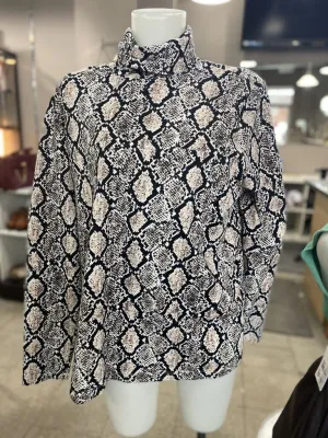 Joe Fresh snake print turtleneck 1X