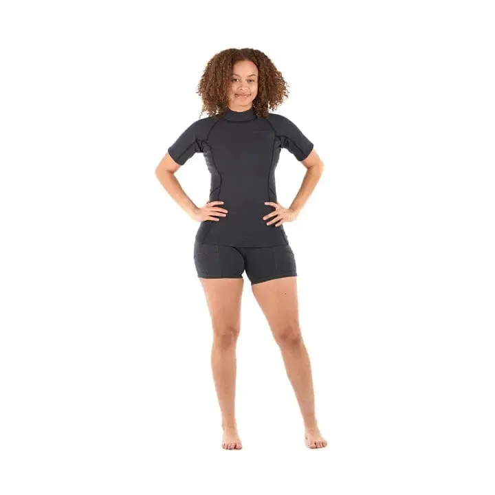 Level Six Women's Sombrio Short Sleeve Neoprene Top