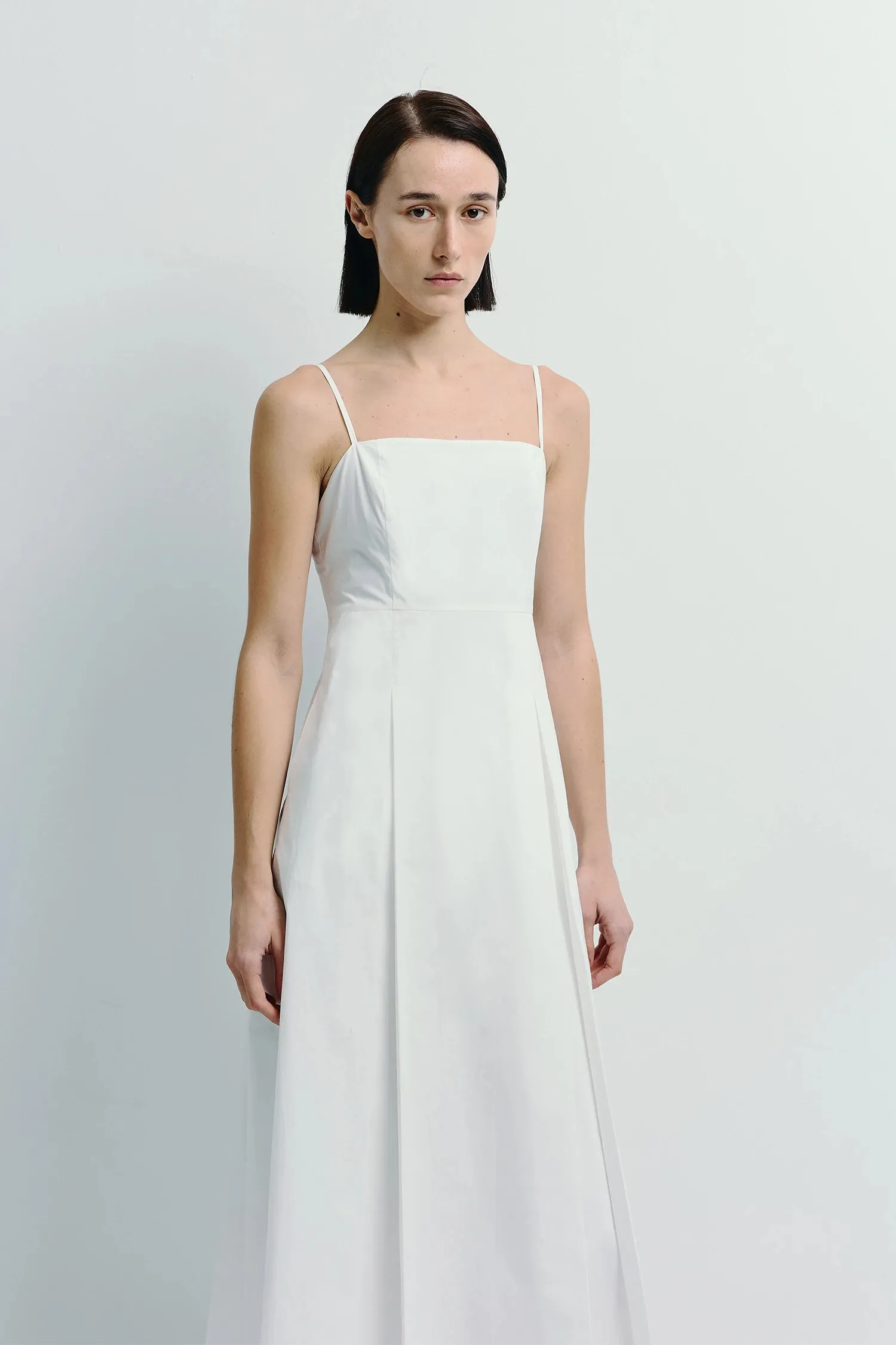Nantes Pleat Front Cami Dress