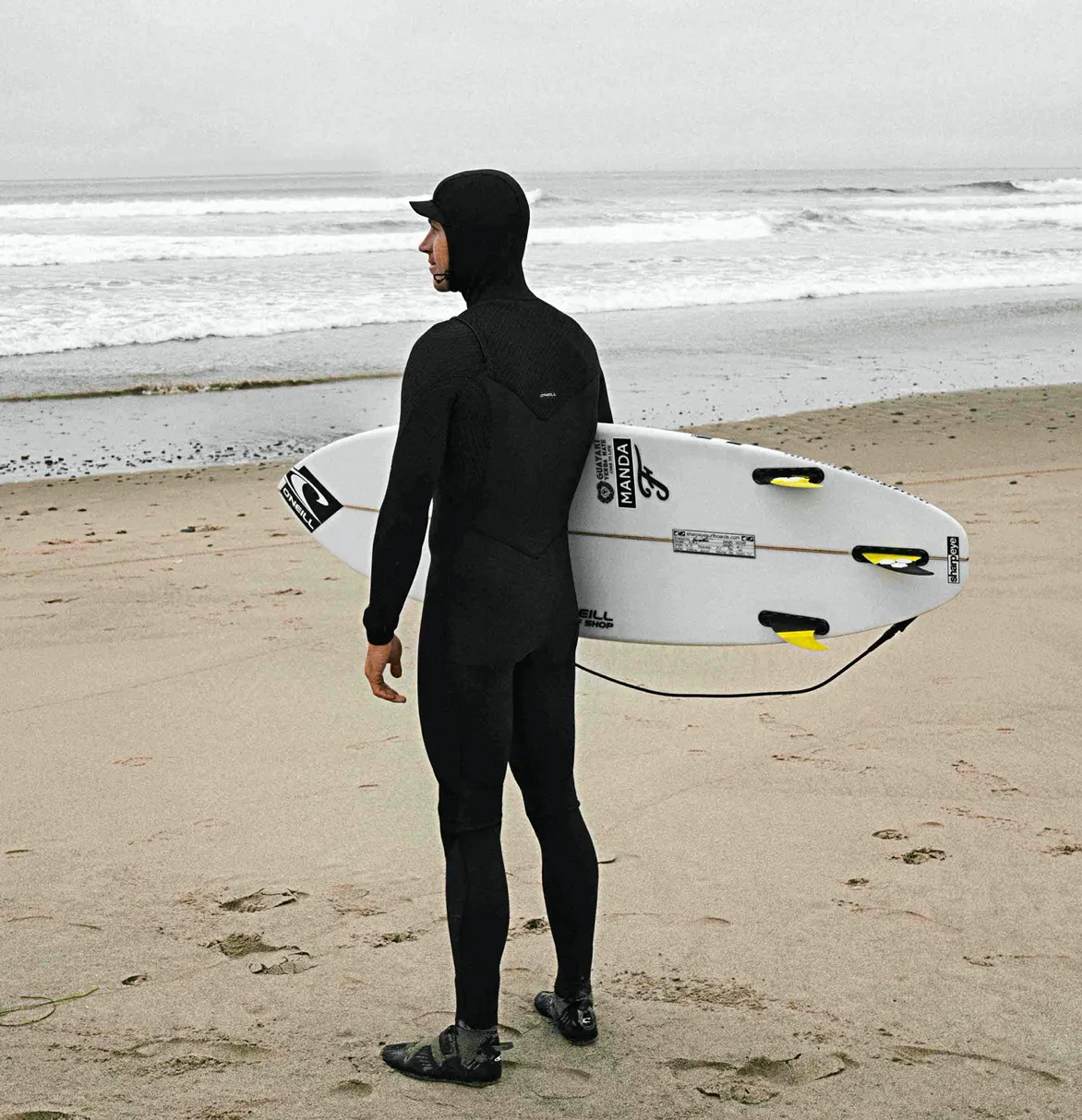 O'NEILL  HYPERFREAK 4/3  CHEST ZIP HOODED