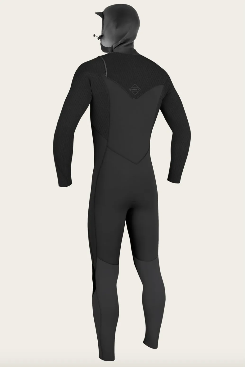 O'NEILL  HYPERFREAK 4/3  CHEST ZIP HOODED