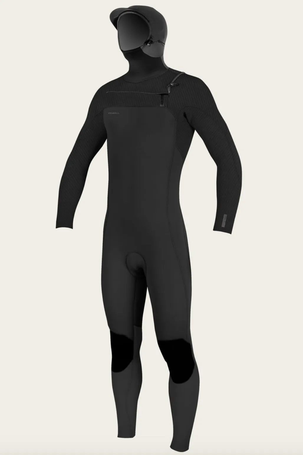 O'NEILL  HYPERFREAK 4/3  CHEST ZIP HOODED