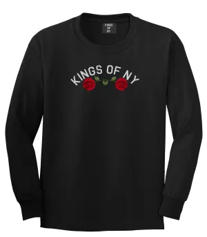 Red Roses Crest KONY Long Sleeve T-Shirt
