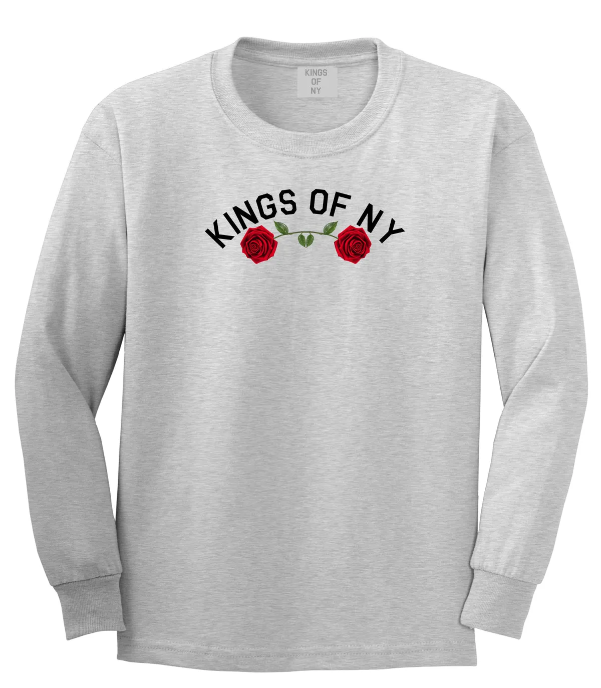 Red Roses Crest KONY Long Sleeve T-Shirt