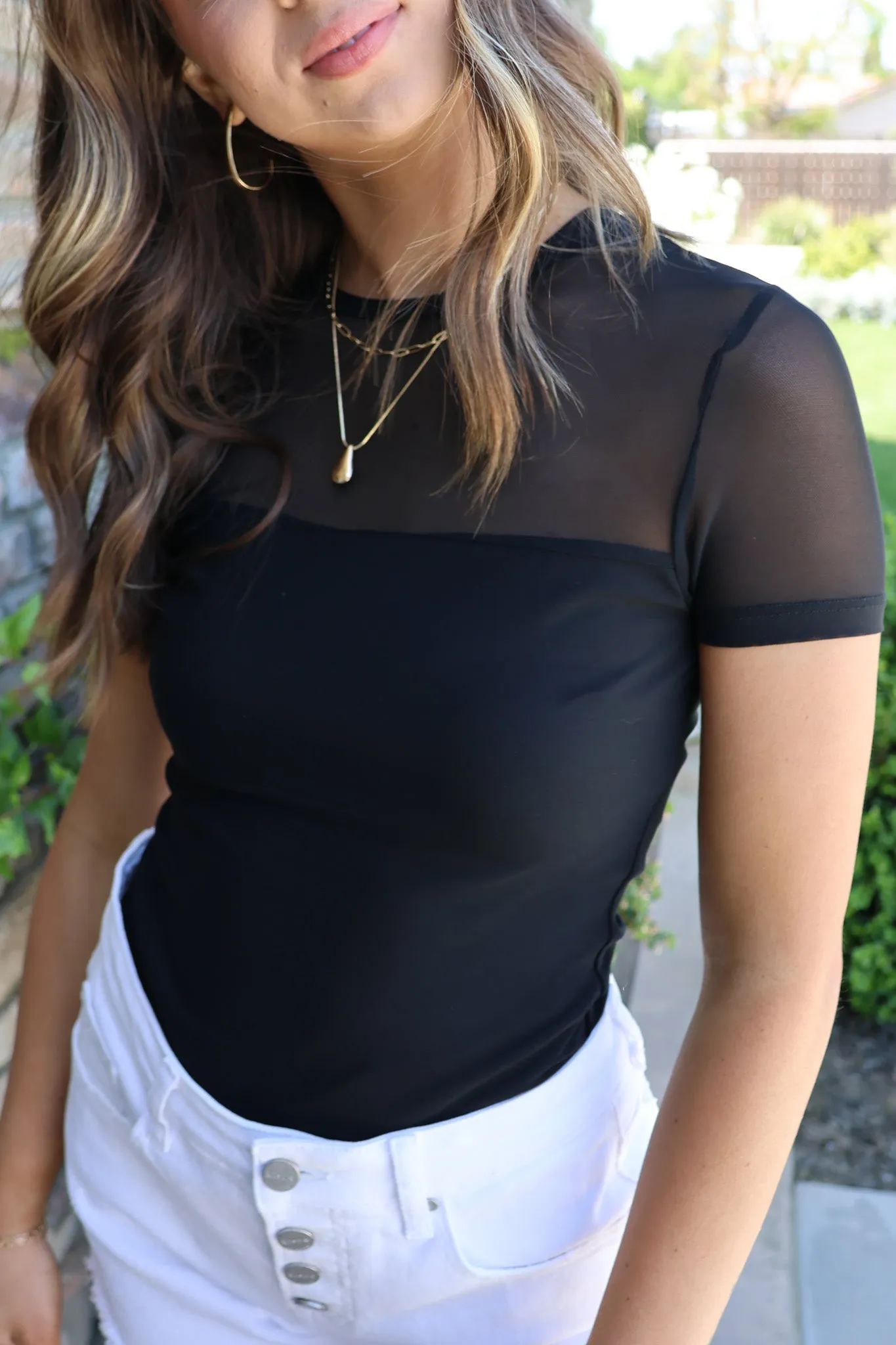 Roll With It Bodysuit In Black