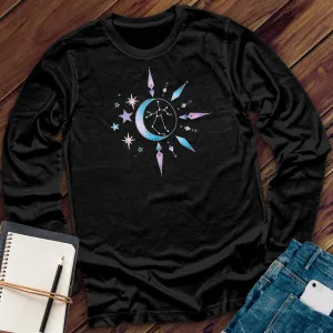 Sagittarius Moon Constellation Long Sleeve
