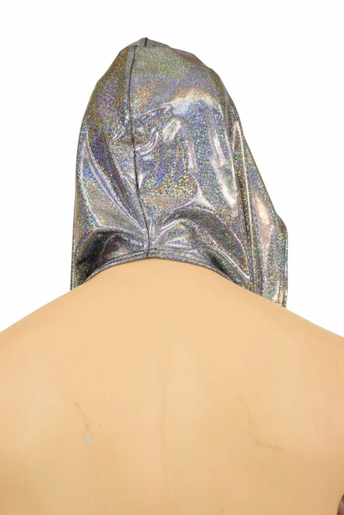 Silver & Galaxy Reversible  Infinity Festival Hood