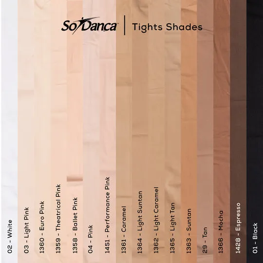 SODANCA TS78 Adult Stirrup Tights