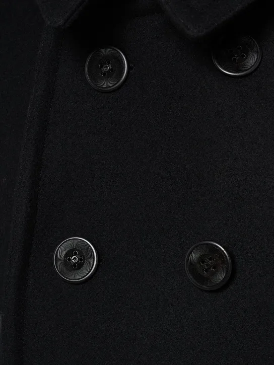 Tom Ford   Japanese Melton wool blend peacoat 