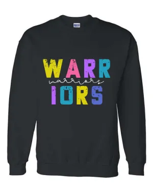 Warren Central Warriors 2024 Design 2 - T-Shirt, Long Sleeve T-shirt, Crew Neck, Hooded Sweatshirt or 3/4 Sleeve Baseball Tee (Copy) (Copy)