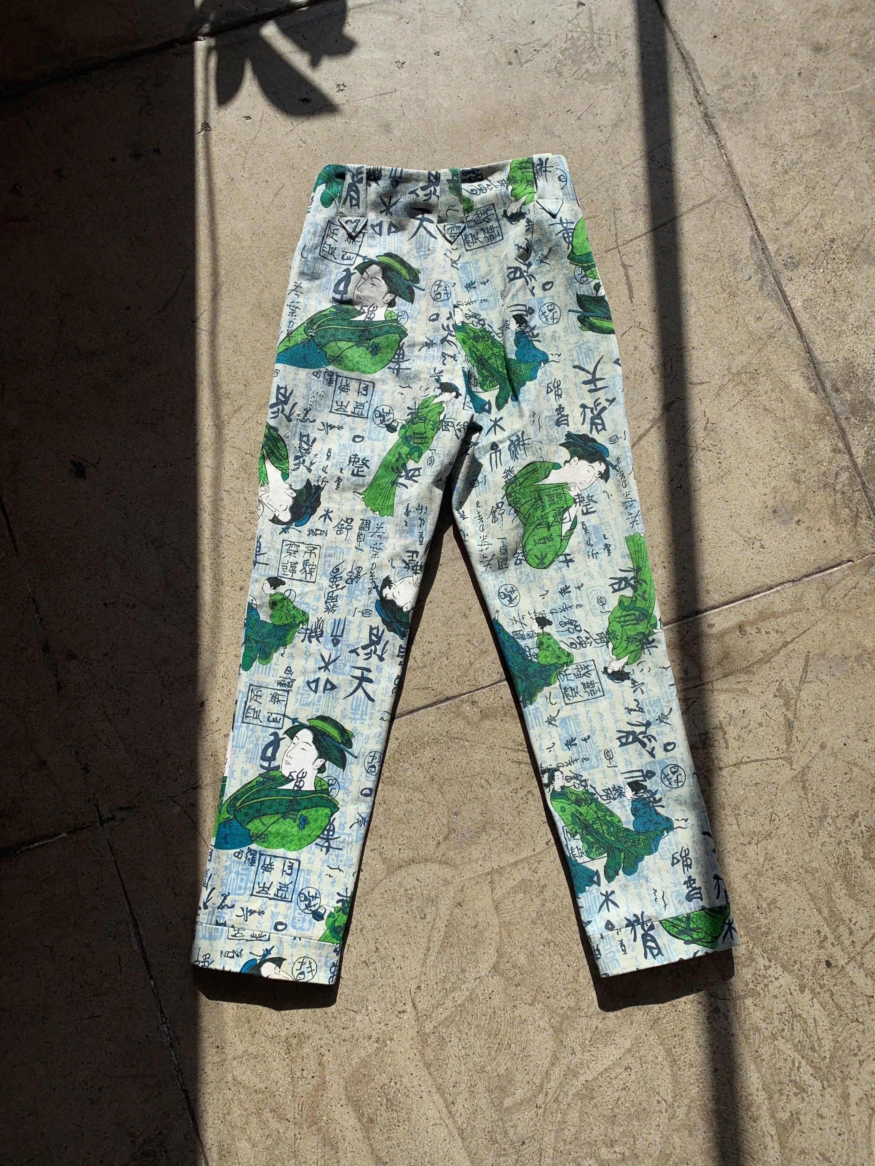 Western Side Zip Pants