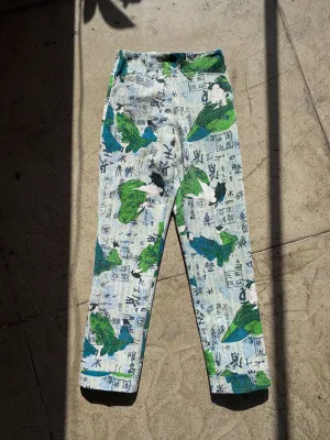 Western Side Zip Pants